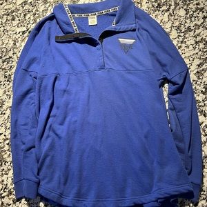 PINK button up pullover